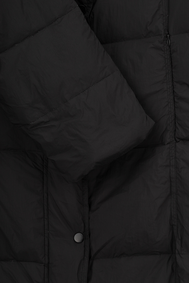 Фото Куртка зимняя женская Пух 65 One Size Черный (2000990131096W)