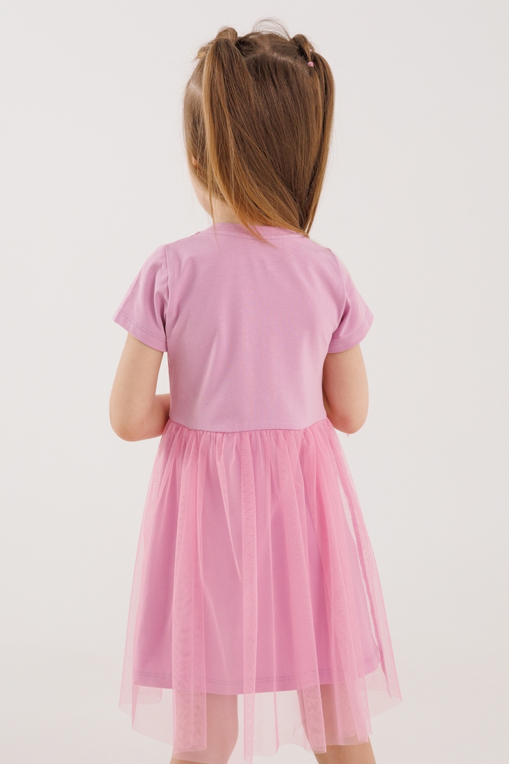 Фото Платье для девочки Ecrin 5276 128 см Сиреневый (2000990434470S)