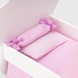 Кроватка для кукол "Звезда" с постельным бельем и балдахином 73119 Белый (4600031731193) Фото 8 из 9