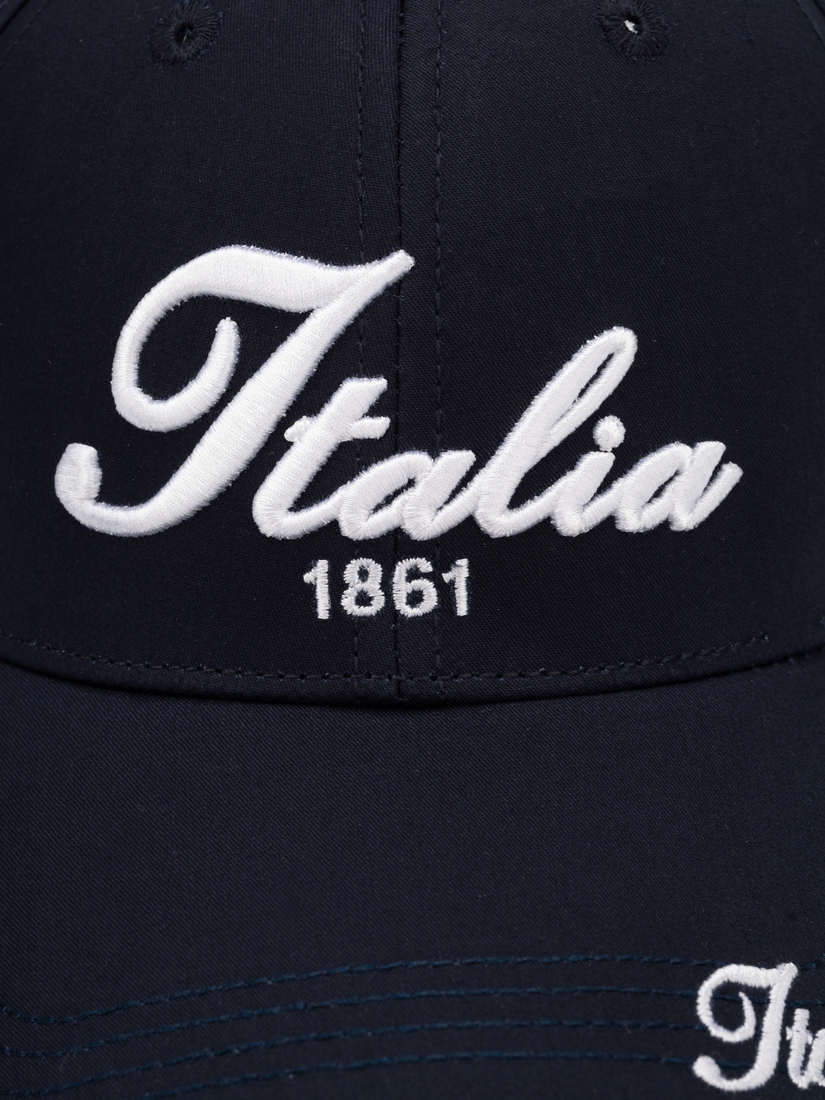 Фото Бейсболка с принтом мужская Italia 1861 Синий (2000990583925А)