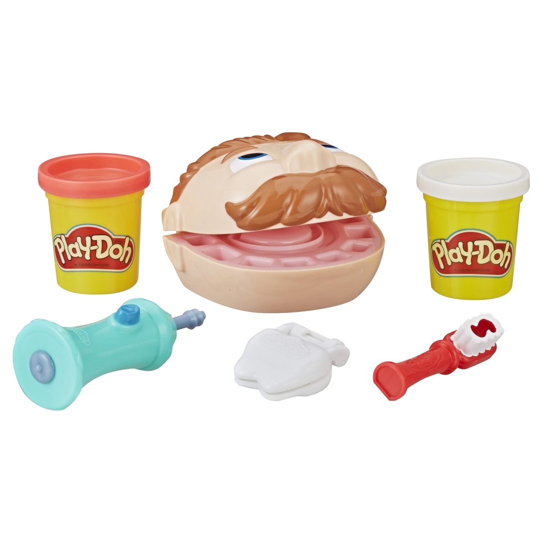 Фото Набір для творчості Hasbro Play-Doh Mini Улюблені набори в мініатюрі Містер зубастик (E4902_E4919) 2000902565438