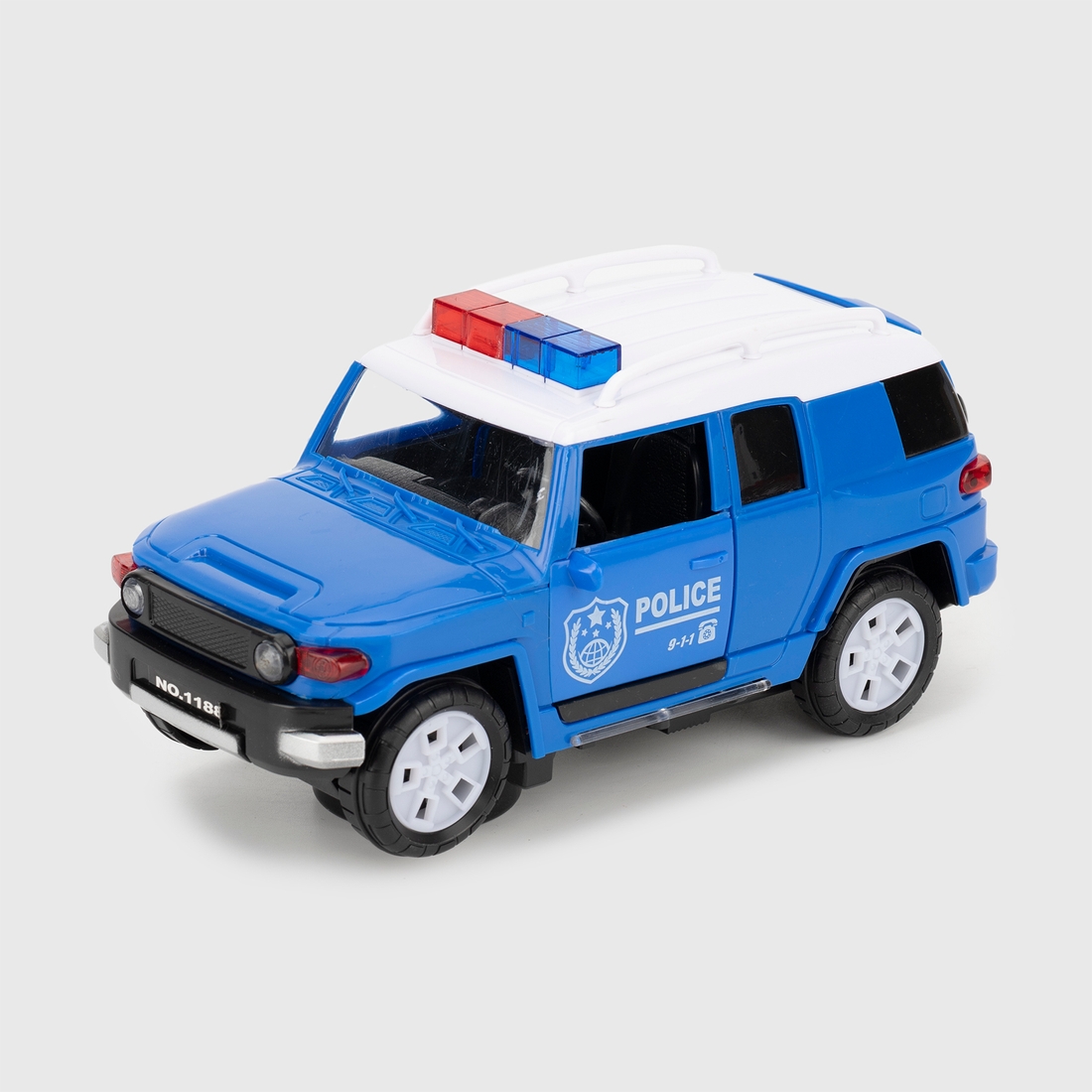 Фото Іграшкова машина "Поліція" 1188-1 зі світловими і звуковими ефектами Синій (2000989930815)