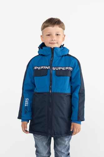Фото Куртка для хлопчика 87179 140 см Синій (2000989894452D)