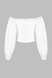 Блуза жіноча 2401 XS Білий (2000990396600D) Фото 8 з 10