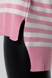 Джемпер з візерунком жіночий Sendik 9026 One Size Рожевий (2000990253941W) Фото 4 з 12