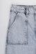 Джинси палаццо-карго жіночі Zeo Basic 3348 42 Блакитний (2000989663072D) Фото 7 з 9
