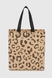 Еко-сумка Леопард 14004 Коричневий (2000990661425А) Фото 2 з 4