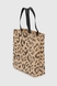 Еко-сумка Леопард 14004 Коричневий (2000990661425А) Фото 3 з 4