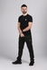 Фитнес футболка однотонная мужская Speed Life XF-1509 2XL Черный (2000989559849A) Фото 2 из 12