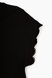 Футболка однотонна жіноча DIVON 1778 M Чорний (2000989622932) Фото 9 з 10