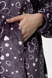 Халат плед жіночий Barwa 0336 S/XL Фіолетовий (2000990269478D) Фото 4 з 11