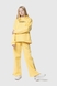 Костюм для девочки (худи, брюки) Ecrin 4611 158 см Желтый (2000990093301W) Фото 1 из 23