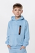 Костюм для хлопчика (худі+штани) Ecrin 2503 140 см Блакитний (2000990240002D) Фото 2 з 20