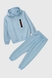 Костюм для хлопчика (худі+штани) Ecrin 2503 140 см Блакитний (2000990240002D) Фото 10 з 20