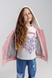 Куртка для дівчинки EAC-601 104 см Рожевий (2000990257079D) Фото 4 з 16