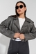 Куртка женская 2405 L Серый (2000990351807D) Фото 1 из 15