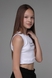 Майка з принтом для дівчинки 4914 Viollen 176 см Білий (2000989444152S) Фото 4 з 15