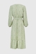 Платье с узором женское 2410 XL Зеленый (2000990474032D) Фото 11 из 12