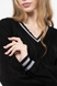 Пуловер однотонный женский Park karon 10339 One Size Черный (2000989850885D) Фото 4 из 12