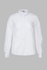 Рубашка однотонная женская 694 baza 3XL Белый (2000990485670D) Фото 8 из 11