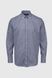 Рубашка с узором мужская Nacar 7254 2XL Темно-синий (2000990633194D) Фото 1 из 5