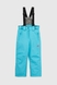 Штани на шлейках для дівчинки B-30 140 см Блакитний (2000989626091W) Фото 9 з 17