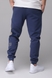 Спортивні штани чоловічі Tommy life 84884 M Синій (2000989488781D) Фото 3 з 12