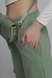 Спортивні штани карго жіночі Poncik 22589 S Оливковий (2000989496854D) Фото 5 з 17