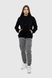 Спортивні штани жіночі 24-602010 XL Темно-сірий (2000990254849W) Фото 5 з 13
