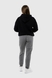Спортивні штани жіночі 24-602010 XL Темно-сірий (2000990254849W) Фото 6 з 13