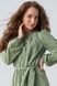 Сукня з візерунком жіноча 2410 L Зелений (2000990474025D) Фото 3 з 12