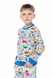 Свитшот с принтом для мальчика Happy Kids 1596 110 см Разноцветный (2000989652243D)