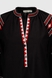 Вишиванка сорочка з принтом жіноча Es-Q 5260 S Чорний (2000990611918A) Фото 8 з 12