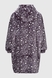 Халат плед жіночий Barwa 0336 S/XL Фіолетовий (2000990269478D) Фото 9 з 11