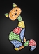 Стеклянная мозаика Cat Mosaaro MA3002 (5903858961477) Фото 2 из 4