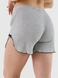 Пижамные шорты женские KESIMOGLU Рубчик 080 2XL Серый (2000990513526A) Фото 4 из 9