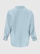 Рубашка однотонная женская 2414-K M Голубой (2000990556738S) Фото 12 из 13
