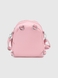 Сумка-рюкзак жіноча 8175 Рожевий (2000990549204A) Фото 4 з 10