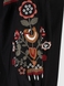 Вышиванка рубашка с принтом женская Es-Q 5424 S Черный (2000990588470A) Фото 9 из 11