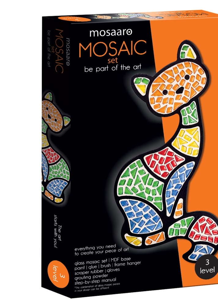Фото Стеклянная мозаика Cat Mosaaro MA3002 (5903858961477)