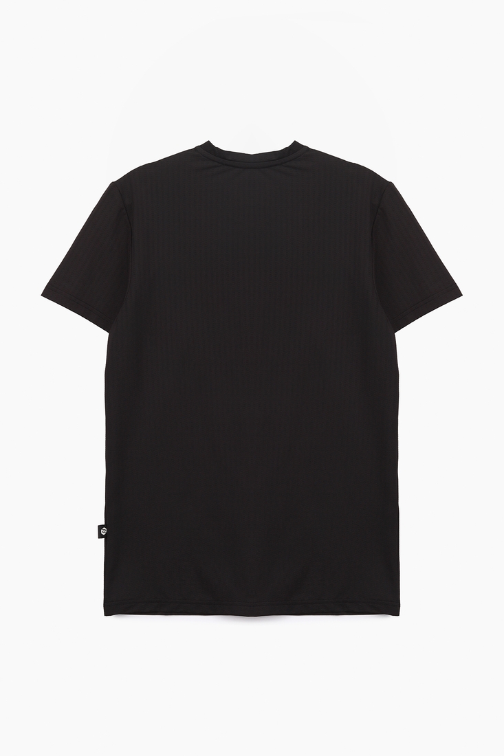 Фото Фитнес футболка однотонная мужская Speed Life XF-1509 2XL Черный (2000989559849A)