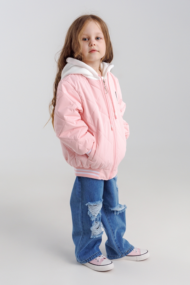 Фото Куртка для дівчинки EAC-601 80 см Рожевий (2000990257031D)