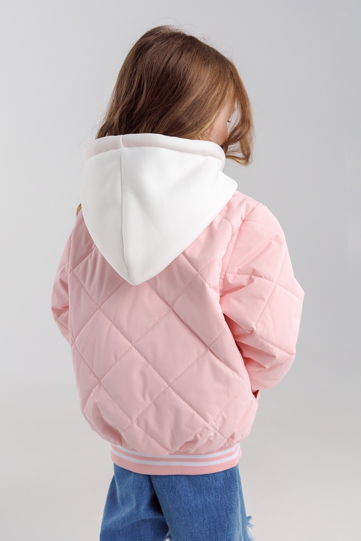 Фото Куртка для дівчинки EAC-601 80 см Рожевий (2000990257031D)