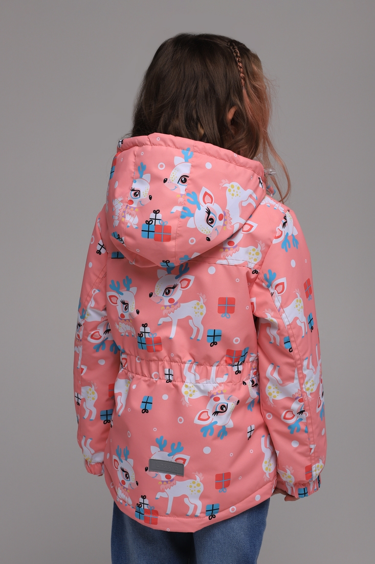 Фото Куртка для девочки Snowgenius D442-013 140 см Персиковый (2000989274124D)