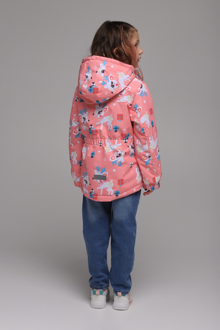 Фото Куртка для девочки Snowgenius D442-013 140 см Персиковый (2000989274124D)