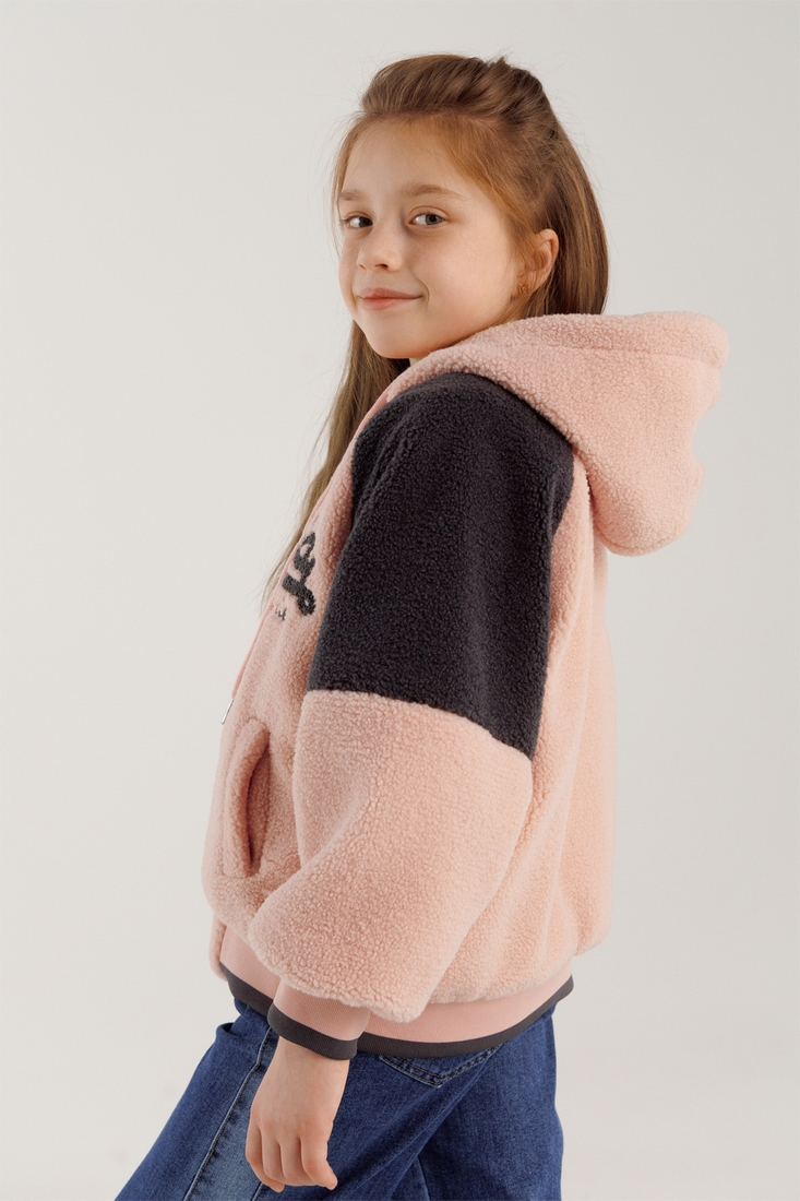 Фото Куртка для девочки XZKAMI 55379 116 см Розовый (2000990256041D)