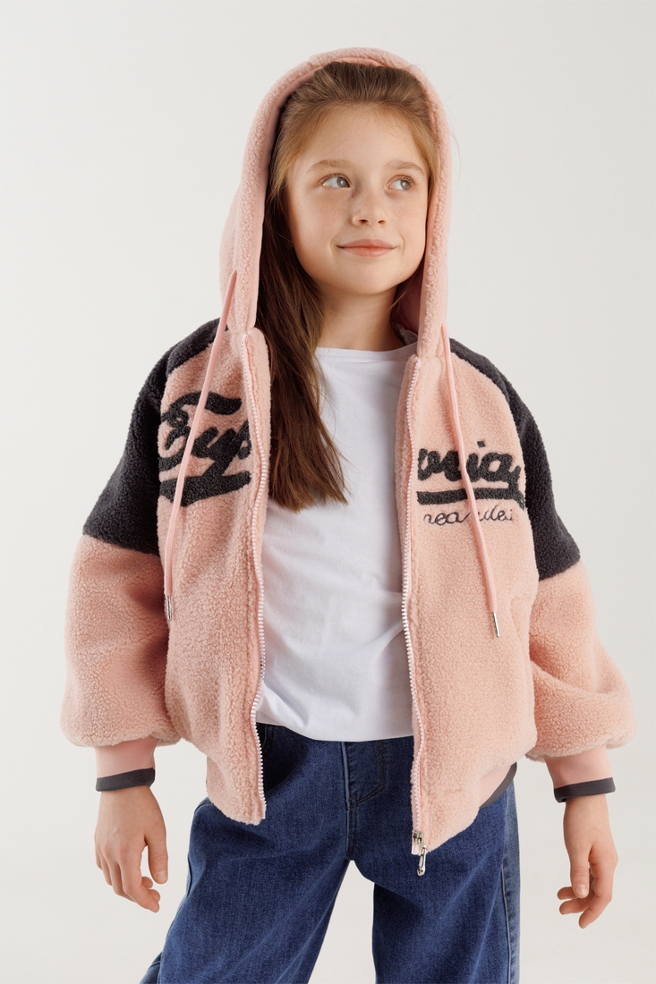 Фото Куртка для девочки XZKAMI 55379 158 см Розовый (2000990256119D)