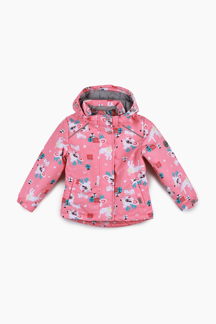 Фото Куртка для дівчинки Snowgenius D442-013 140 см Персиковий (2000989274124D)