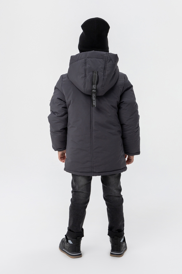 Фото Куртка зимова для хлопчика ОШЕН Jasper 128 см Сірий (2000989553205W)