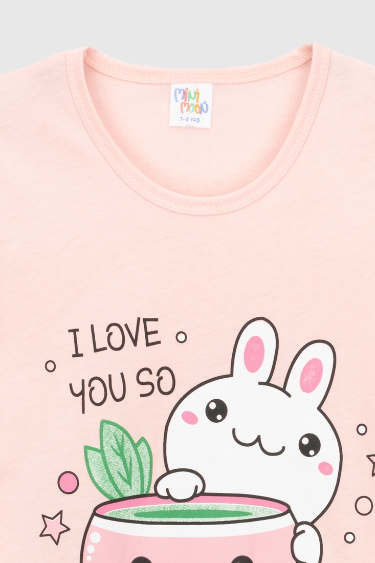 Фото Ночная рубашка для девочки Mini Moon 6146 146-152 см Розовый (2000990500380A)
